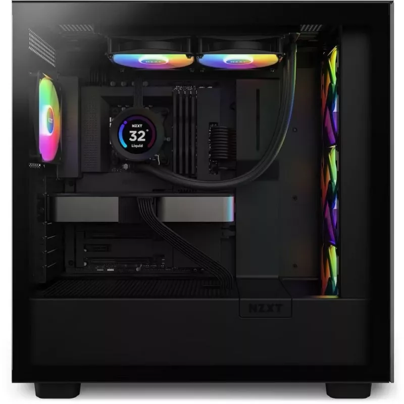 All-in-One kvapalinový chladič NZXT Kraken Elite 240 RGB 12 cm čierny