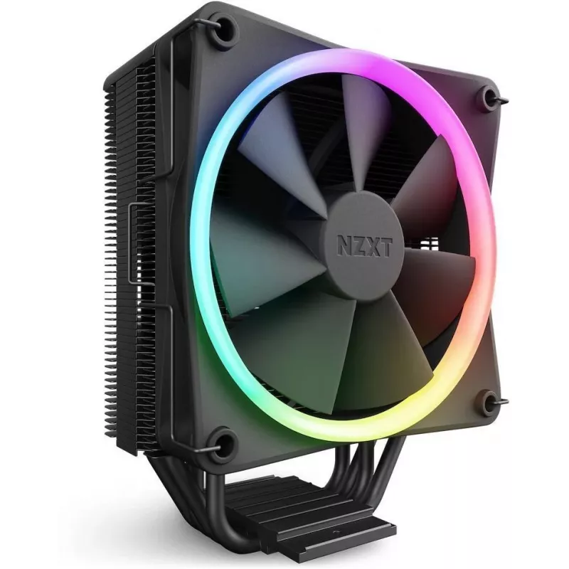NZXT T120 RGB procesorový vzduchový chladič 12 cm čierny 1 ks