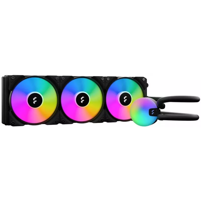 Fractal Design Lumen S36 v2 RGB procesorový all-in-one kvapalinový chladič 12 cm čierna 1 ks