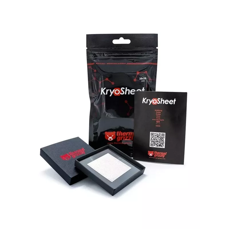 Thermal Grizzly TG-KS-38-38 CryoSheet podložka 0,2 mm 38x38 mm tepelná