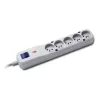 Lestar LV-530W prepäťová ochrana, 5 m, sivá