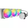 Sada kvapalinového chladenia Cooler Master MasterLiquid 360L Core ARGB biela 12 cm ventilátor