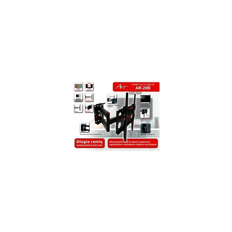 LCD držiak AR-20B 32-55 palcov 45kg H/V