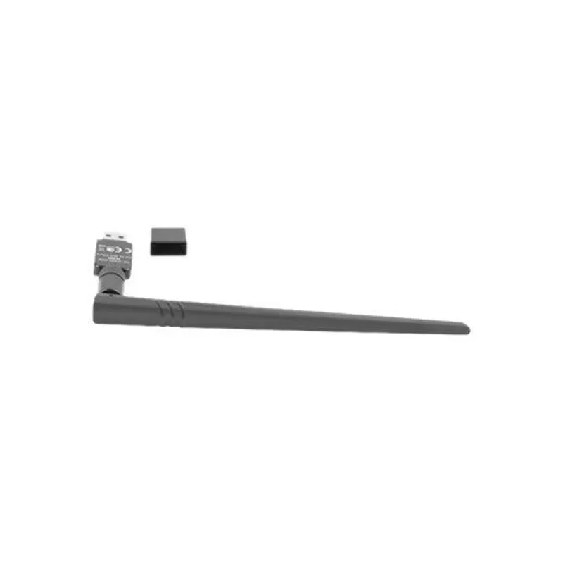 USB WLAN adaptér LANBERG NC-0300-WIE, USB 2.0, dve externé antény 5 dBi, WLAN 300 Mbit/s, Ethernet/WLAN, čierny
