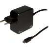Nabíjačka Inter-Tech PD-2045 univerzálna čierna AC pre interiér 20V USB-C