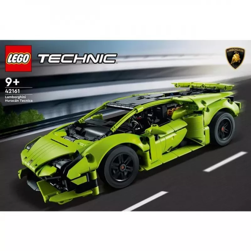LEGO Technic stavebnica konštrukčného modelu Lamborghini Huracán Tecnica v mierke 1:10, 806 dielov, vek 9+