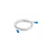 Sieťový kábel LANBERG Cat6a S/FTP PCF6A-10CC-0100-S, 1 m, RJ-45, Sivá, LSZH, 500 MHz