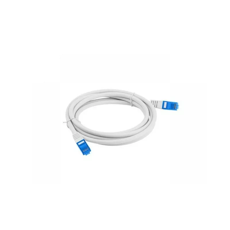 Sieťový kábel LANBERG Cat6a S/FTP PCF6A-10CC-0100-S, 1 m, RJ-45, Sivá, LSZH, 500 MHz