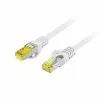 Sieťový kábel Lanberg PCF6A-10CU-0150-S RJ-45 Cat6a 1,5 m sivý