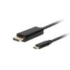 USB-C na DisplayPort adaptér Lanberg CA-CMDP-10CU-0018-BK čierny 1,8 m