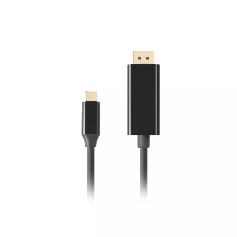 USB-C na DisplayPort adaptér Lanberg CA-CMDP-10CU-0018-BK čierny 1,8 m