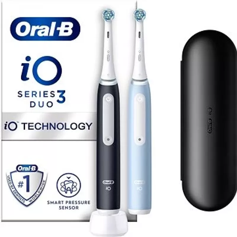 Oral-B iO3 Series elektrická zubná kefka, čierna
