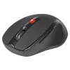 Bezdrôtová RF optická pravoručná myš DEFENDER ULTRA MM-315 — 1600 DPI, 6 tlačidiel, USB prijímač, čierna