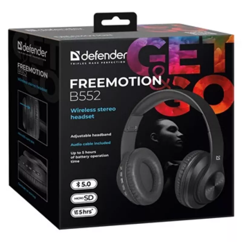 Slúchadlá Defender FreeMotion B552