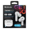 Slúchadlá Bluetooth Defender TWINS 903, biele
