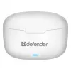Slúchadlá Bluetooth Defender TWINS 903, biele