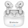 Slúchadlá Bluetooth Defender TWINS 903, biele