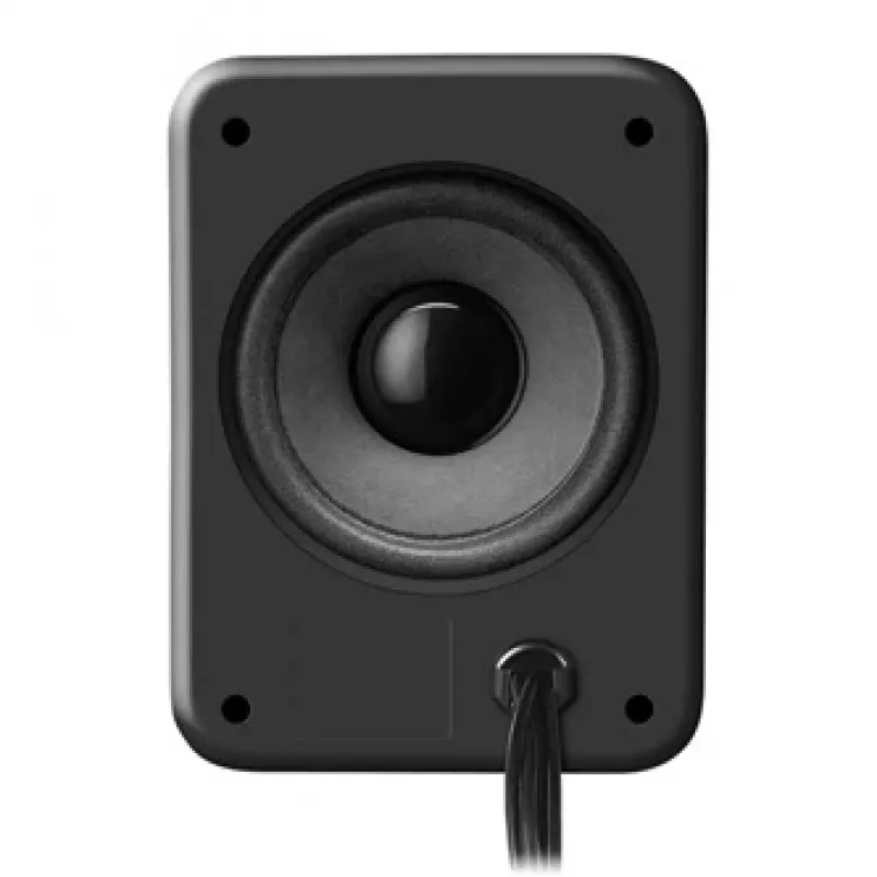 Defender V12 65212 počítačové reproduktory 2.1, 11 W, subwoofer 5 W, napájanie cez USB, LED podsvietenie, čierne, 115 x 130 x 223 mm