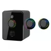 Defender V12 65212 počítačové reproduktory 2.1, 11 W, subwoofer 5 W, napájanie cez USB, LED podsvietenie, čierne, 115 x 130 x 223 mm