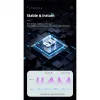 USAMS Slúchadlá Bluetooth 5.0 TWS IAseries bezdrôtové čierna/black BHUIA01 (US-IA04)