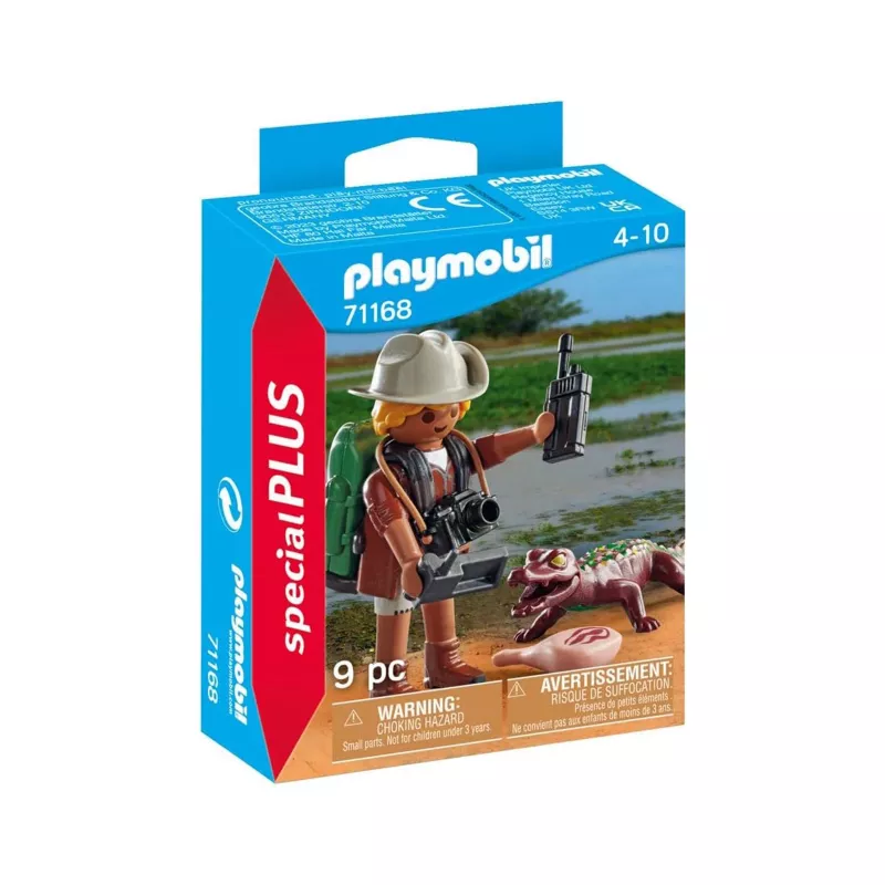 Playmobil Special Plus bádateľ s mladým kajmanom herná súprava