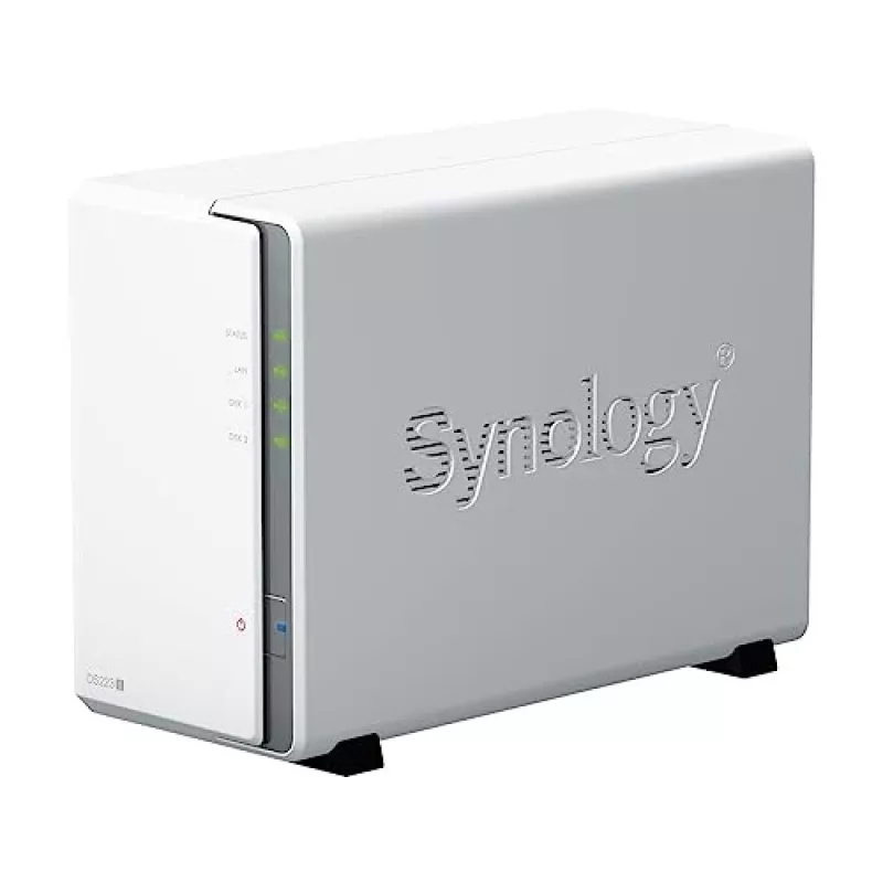 Synology DiskStation DS223J NAS/úložný server desktop Realtek RTD1619B 1 GB DDR4 DiskStation Manager biely