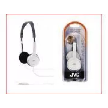 JVC HA-L50W ľahké (biela) slúchadlá káblové hudba