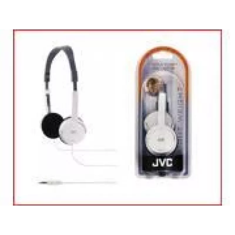 JVC HA-L50W ľahké (biela) slúchadlá káblové hudba