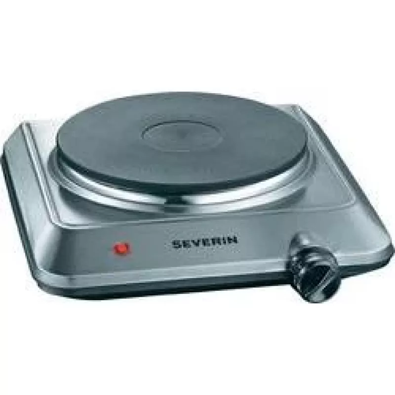 SEVERIN KP 1092 - Elektrická varná platňa - 1,5 kW - kefovaná nehrdzavejúca oceľ