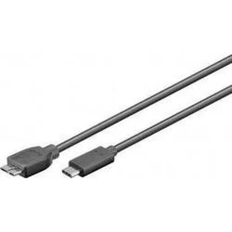 Wentronic goobay - USB kábel - Micro-USB Type-B (konektor samec) na USB-C (konektor samec) - USB 3.1 - 60 cm - obojstranný C konektor (67995)