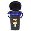GreenBlue GB320BB prenosná kempingová toaleta typu vedro, 19 l, čierna/námornícka modrá