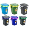 GreenBlue GB320BB prenosná kempingová toaleta typu vedro, 19 l, čierna/námornícka modrá