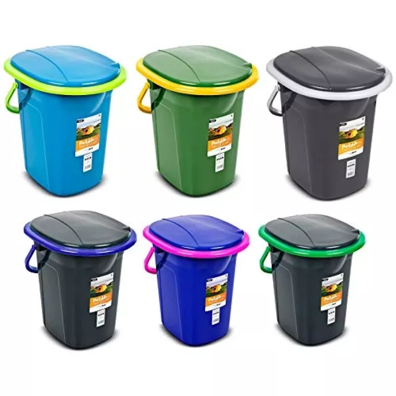 GreenBlue GB320BB prenosná kempingová toaleta typu vedro, 19 l, čierna/námornícka modrá