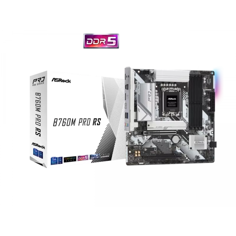 ASRock B760M Pro RS DDR5 Micro-ATX základná doska