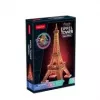 3D puzzle Cubicfun Eiffelova veža nočná edícia LED od cubicfun model 306-L534H – osvetlené architektonické 3D puzzle