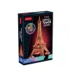3D puzzle Cubicfun Eiffelova veža nočná edícia LED od cubicfun model 306-L534H – osvetlené architektonické 3D puzzle
