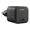 Nabíjačka pre mobilné zariadenia Green Cell CHARGC06, USB-C 33W, Quick Charge 3.0, AC vstup 100–240V, čierna