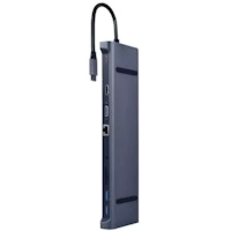 Gembird a-CM-COMBO10-01 dokovacia stanica/port replikátor pre notebook káblový USB...