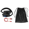 Hama 00184160 slúchadlá/headset káblové & bezdrôtové cez hlavu hovory/hudba USB Type-C Bluetooth čierna, modrá
