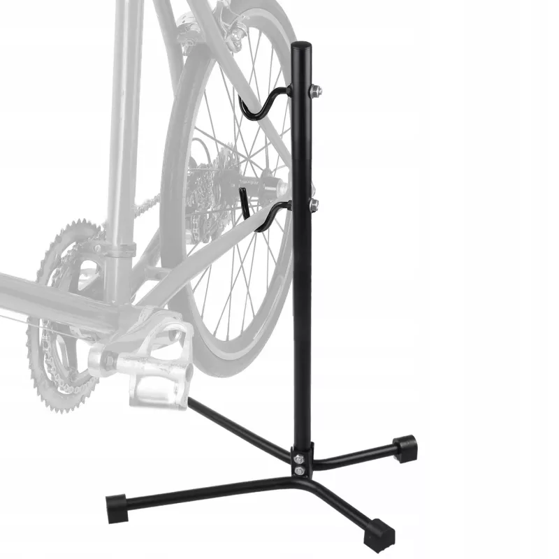 Bicyklový servisný stojan MACLEAN MC-434, skladací servisný stojan, nosnosť 20 kg, čierny