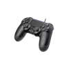 Káblový gamepad TRACER SHOGUN PRO čierny — 16 tlačidiel, analógový/digitálny, 1,5 m kábel, vibrácie, PC/PS4/PS3