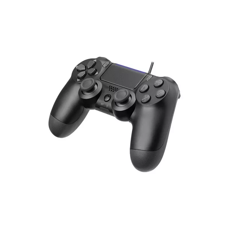 Káblový gamepad TRACER SHOGUN PRO čierny — 16 tlačidiel, analógový/digitálny, 1,5 m kábel, vibrácie, PC/PS4/PS3