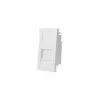 Zásuvková poistka Alantec OS002 biela 45×45 mm, 1 kus
