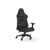 CORSAIR - TC100 RELAXED herná stolička (textil – sivá/čierna)