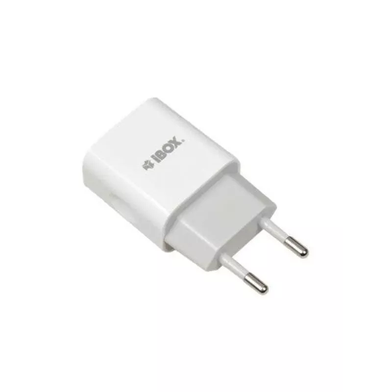 AC vnútorná nabíjačka IBOX C-35 Universal biela — 5 V max, 0,3 A vstup, 1 A USB výstup