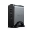 Indoor nabíjačka Satechi ST-C200GM-EU univerzálna sivá 6 USB Type-C portov