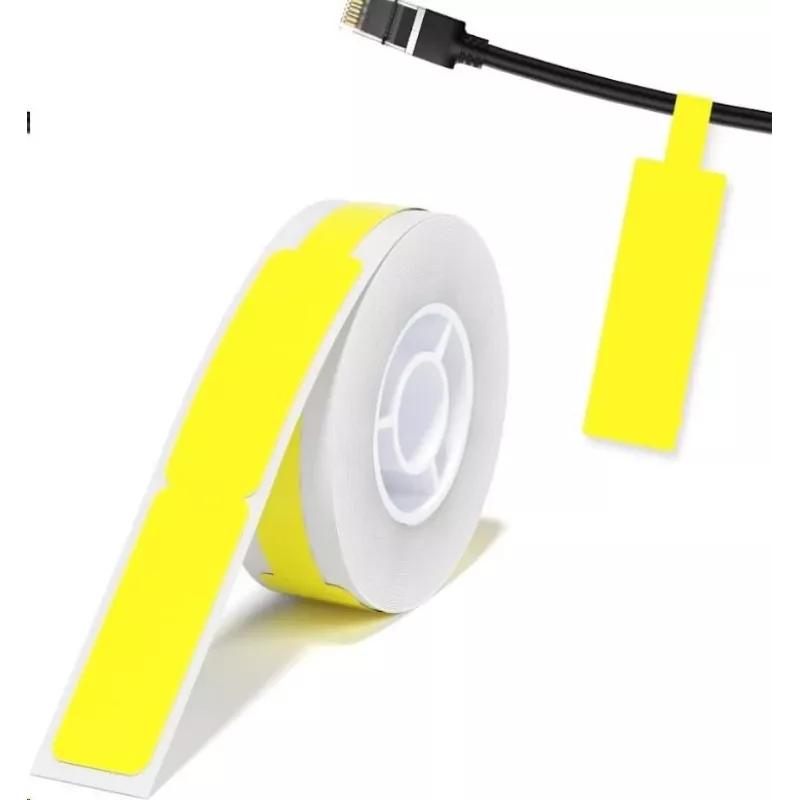 NIIMBOT RXL12.5109-65Y termoetikety 12,5 x 109 mm, 65 etikiet v kotúči, žlté, pre D11/D110