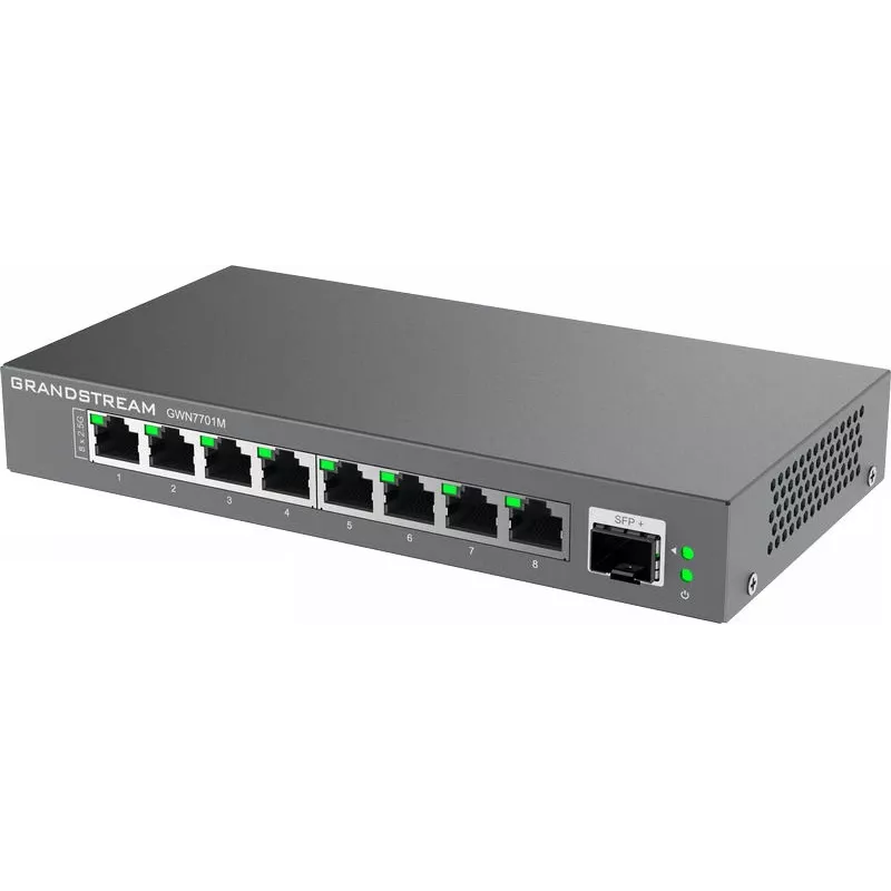 Grandstream Networks GWN7701M sieťový switch unmanaged 2.5G Ethernet (100/1000/2500) čierny