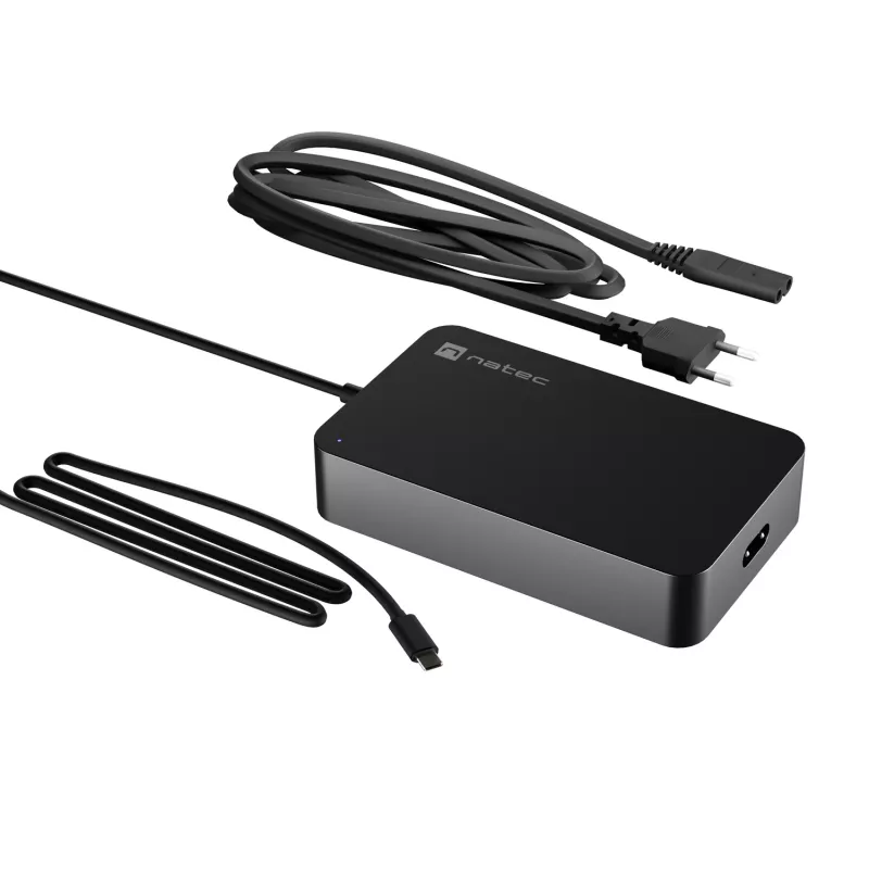 natec Grayling - notebook - vnútorné - 110 - 240 V - 50 - 60 Hz - 90 W - 5 - 20 V