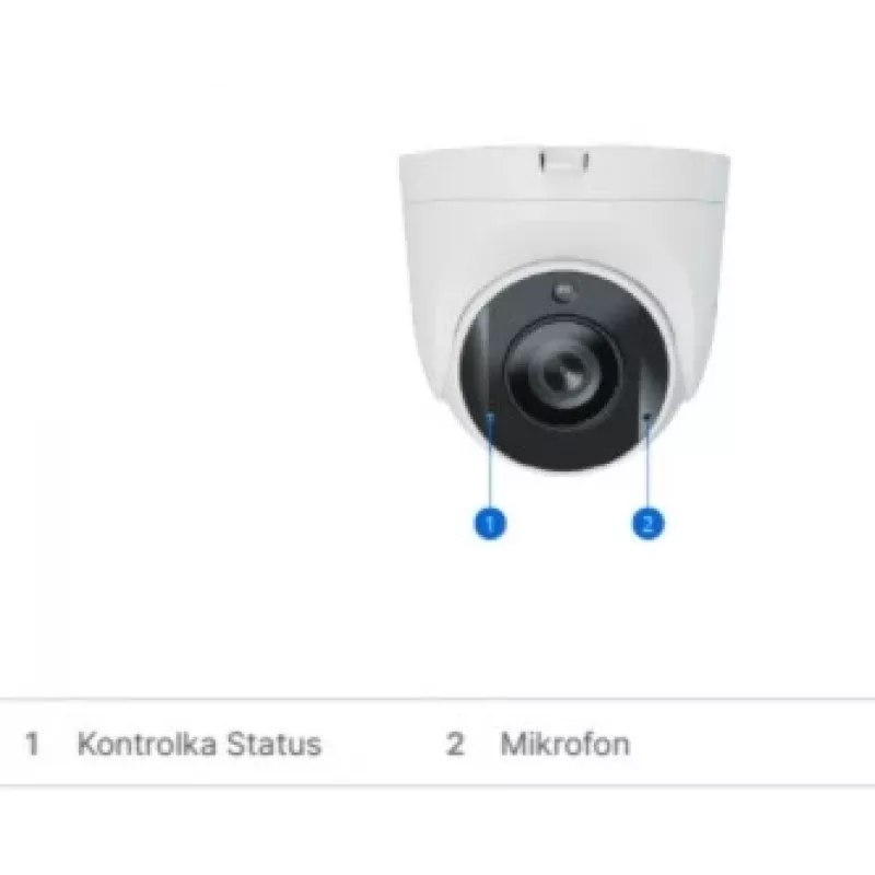 Synology TC500 bezpečnostná kamera turret IP kamerový systém interiér & exteriér 2880 x 1620 pixelov strop
